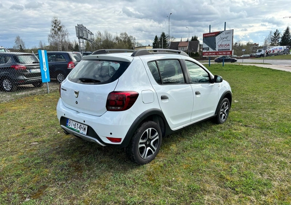 Dacia Sandero Stepway cena 34900 przebieg: 159000, rok produkcji 2018 z Białystok małe 562